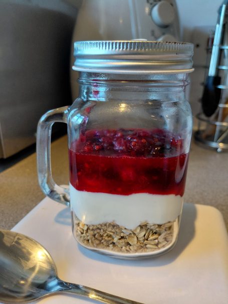 Wheat Free Mixed Berry, Greek Yoghurt & Gluten Free Granola Pot